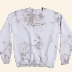 Taylor swift tie dye pullover folklore